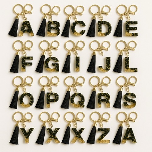 Schlüsselanhänger buchstabe - schlüsselanhänger,