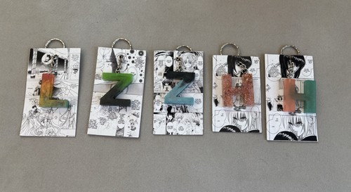 Custom handmade resin letter - custom,